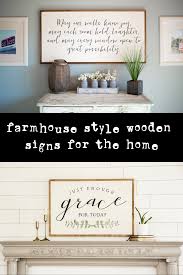 When brainstorming bathroom decorating ideas for art, think beyond a canvas print. Farmhouse Style Wooden Signs For The Home Master Decor Master Bedrooms Decor Rustic Master Bedroom