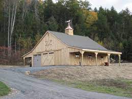 With a flexible floor plan and plenty of space for up to six horses, this 36' x 36' gable style pole barn satisfies the needs of both horse and human alike. High Country Horse Barns Horse Barns Most Popular Horse Barn