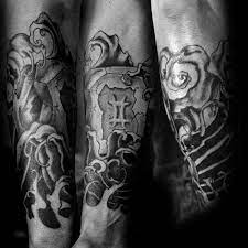 Finding a tattoo design that you want inked on your skin forever is a process. Want Gemini Tattoo Ideas Here Are The Top 60 Best Gemini Tattoos Gemini Tattoo Tattoos For Guys Geometric Gemini Tattoo
