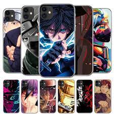 Iphone 11 case anime naruto. Japanese Anime Naruto Phone Case Kakashi Sasuke Gaara Cover For Iphone 11 Pro Max Iphone 8 7 6s Plus X Xs Max 5 5s Se Xr Concha Fundas Coque Samsung Galaxy S6