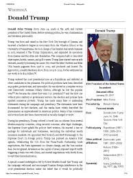 Lawrence arabia is the musical guise of new zealand artist and composer james milne. Donald Trump Wikipedia Donald Trump American Government