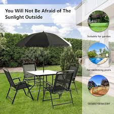 Backyard small space outdoor wet kitchen design malaysia. Buy Vongrasig 6 Pieces Folding Patio Dining Set All Weather Small Metal Outdoor Table And Chair Set Garden Patio Furniture Set W Umbrella Glass Table 4 Folding Chairs For Lawn Deck Backyard