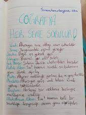 Cografyada Her Sene Sorulur Ders Programlari Ders Calisma Ipuclari Egitim Tarihi