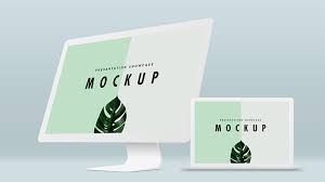 Download Macbook Pro Imac Mockup Template Free Macbook Pro Macbook Mockup Computer Mockup