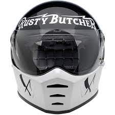 Biltwell Inc Biltwell Lane Splitter Helmet Rusty Butcher Lane Splitter Helmet Cheek Pad