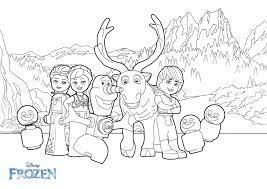 Color fun with pumpkin princess lego disney. Frozen 2 Coloring Pages 100 Images With Your Favorite Characters