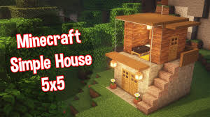 A good place to start would be this awesome tutorial for a stylish minimalist home design from random steve guy, which features a truly shocking number of amenities for such a small package. Top 6 Simple Minecraft House Ideas