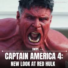 Nuevo vistazo al Red Hulk de Harrison Ford en #CaptainAmerica Brave New  World. [♻️ @entertainmentweekly ]