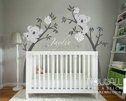 Koala Bear Wall Decal Tree Branch Baby Nersery Animal Etsy Kid Room Decor Bear Wall Decal Baby Room Decor