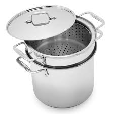 Maybe you would like to learn more about one of these? All Clad 8qt Stockpot With Pasta And Steamer Insert Sur La Table