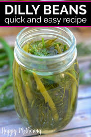 Dilly Beans Pickled Green Beans Recipe Happy Mothering Recipe In 2020 Pickled Green Beans Pickled Green Bean Recipes Dilly Beans