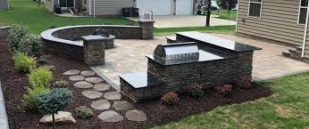 While many homeowners are opting for decks, the patio is still a popular option mostly because it can be less costly to install and there are almost endless possibilities when it. Outdoor Kitchens In The Mcmurray Canonsburg Venetia Pa Area M J Donas Landscaping