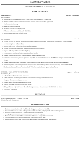 cashier resume sample mintresume