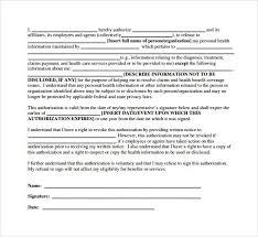 Authorization To Release Medical Records Personal Health Information Medical Records Medical