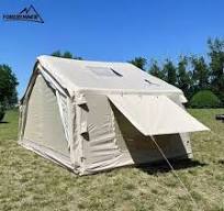 Forerunner Cotton Waterproof & Windproof Factory Wholesale Inflatable Tent  Air Tent Large Inflatable Tent for Camping