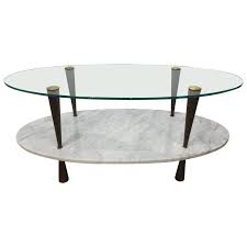 Shop for round coffee tables at cb2. Italian Two Tier Marble And Glass Cocktail Table At 1stdibs