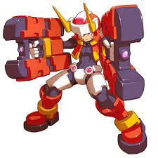 Atlas F Mega Man Zx Advent Mega Man Art Mega Man Game Character Design