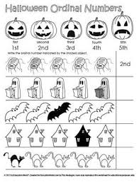 Education World Halloween Ordinal Numbers Ordinal Numbers Kindergarten Worksheets Number Worksheets