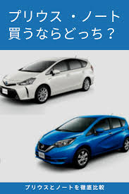 プリウスとノートを徹底比較しました 買うならどっち プリウス 日産ノート 中古車