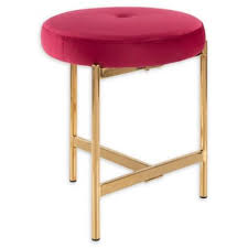At www.hautehousehome.com our sweetheart white velvet vanity chair is hand made in los angeles. Vanity Stool Velvet Bed Bath Beyond