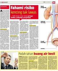 Antara simptom adalah kencing mungkin keluar dengan tidak. Fahami Risiko Kencing Tak Lawas Klik