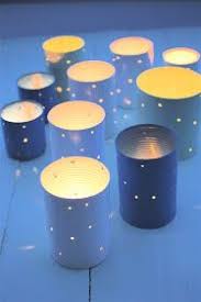 Gartenparty Spezial Dosen Lampions Blechdosen Laterne Lampions