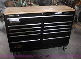 Many woodworks feel building a beautiful wall cabinet to house and display their the point of this article is to get you thinking about the most important tool in any wood shop, the place i have two torsion box workbench tops, that are designed to sit on a workmate. Mastercraft Maximum Rolling Toolbox Wood Top Cover 11 Drawers 50 X 14 10 23 5 X 14 2 Keys 2 000 Lbs Capacity Cas Tool Box Home Appliances Mastercraft