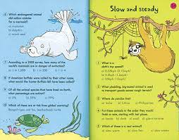 Use it or lose it they say, and that is certainly true when it. Usborne Books More Animal Trivia Questions