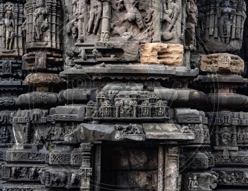 Image of Architectural details at Ambernath Shiv Mandir-CJ924641-Picxy