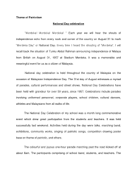 It is a national holiday which is celebrated on 31 august every year. National Day Celebration Malaysia