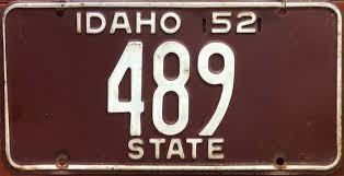 Image result for Federal Yellow 1956 Idaho State of