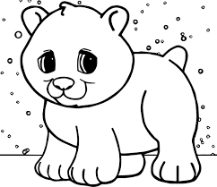 Bear Face Coloring Pages Polar Bear Coloring Page Bear Coloring Pages Christmas Tree Coloring Page