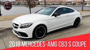 2018 Mercedes Amg C63 S Coupe Youtube