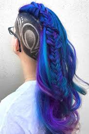 24 Blue And Purple Hair Looks That Will Amaze You Hair Color Purple Hair Styles Mermaid Hair