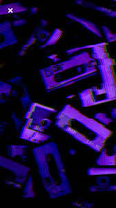 Vaporwave Wallpaper 4k Phone Ideas Dark Purple Aesthetic Purple Wallpaper Purple Aesthetic
