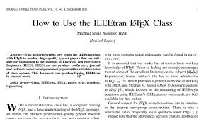 Ieee conference templates (latex and ms word) note: How To Bring The Journal Name At The Top In Ieeetran Tex Latex Stack Exchange