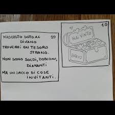 'ma, prima che tuo figlio abbia la possibilità di dirlo, perché non provi ad animare le cose inviando il tuo piccolo esploratore in una caccia al tesoro?per i bambini. Fata Piumetta Giochi Motori