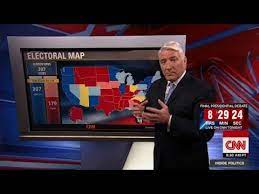 Joe bidens projected win in his native state of pennsylvania put him past the 270 total electoral votes needed to win the presidency. New Cnn Electoral Map Shows A Widened Clinton Lead Youtube