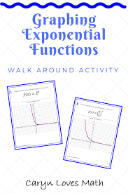 Graphing Exponential Equations Walk Around Activity Level 1 Graphing Activities Exponential Algebra Activities