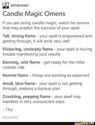 Candle Magic Omens Candle Magic Candle Meaning Candle Spells