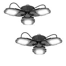 We also offer price guarantees, volume discounts and free shipping on most orders over $75.00. 2 Pack Led Garage Lights 80w Deformable Led Garage Ceiling Lights With 3 Adjustable Wings 8000lm E26 Led Shop Light Barn Light Ceiling Lighting Fixture For Warehouse No Motion Detection Buy Online