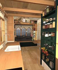 Vue Paysage De La Cuisine Vers Le Salon De Jour Maisons Francaises Petite Maison Maison