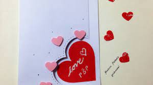 Fold the proof and make sure everything lines up correctly. Make An Easy Love Card Diy Crafts Guidecentral Youtube