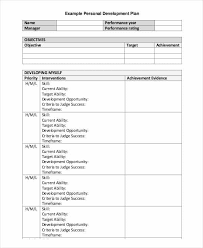 You can learn about the principles here, or take a a data sheet in the excel workbook is purely there to manage data. 24 Free Personal Development Plan Templates Word Excel Templates