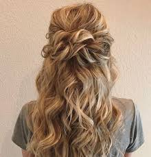 Down hairstyles complement strapless dresses best. 14893 Half Up Half Down Hairstyles For Wedding Prom Etc Video Added