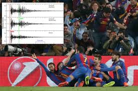 It's three years to this day that barça defeated psg in the champions league after a historic comeback at the camp nou, courtesy. Barcelona Celebrations Cause An Earthquake After Dramatic Champions League Comeback Against Psg Mirror Online