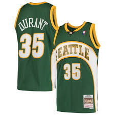 Customize this print for another player. Seattle Supersonics Kevin Durant Mitchell Ness Nba Men S Hardwood Classic Swingman Jersey