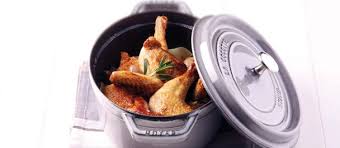 Roast Chicken Chasseur With Rosemary Staub Chicken Chasseur Staub Recipe Cocotte Recipe