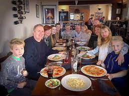 Dress up garden, pasta and potato salads. Family Meal Picture Of Olive Garden Standish Tripadvisor