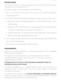 Registration of engineers act 1967. Juruteramy On Twitter 3rd Professional Engineer With Practicing Certificate Pe Or Ir Requirement Registered As A Professional Engineer With Bem Passed Professional Competency Exam Https T Co F4kgyooo3w Https T Co 2zqttb2mfs